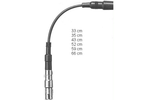 Juego de cables de bujía ZE765 Beru