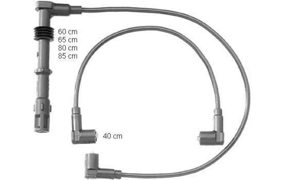 Juego de cables de bujía ZEF1148 Beru