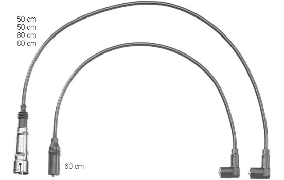 Juego de cables de bujía ZEF1150 Beru