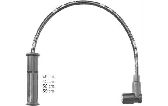 Juego de cables de bujía ZEF1186 Beru