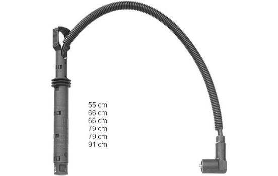Juego de cables de bujía ZEF1233 Beru