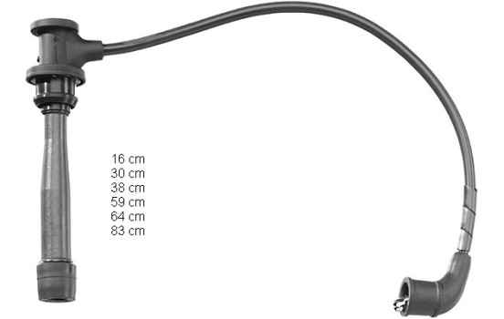 Juego de cables de bujía ZEF1272 Beru