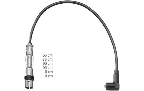 Juego de cables de bujía ZEF1380 Beru, Imagen 2