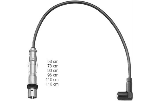 Juego de cables de bujía ZEF1380 Beru