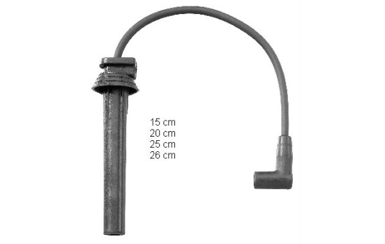 Juego de cables de bujía ZEF1480 Beru