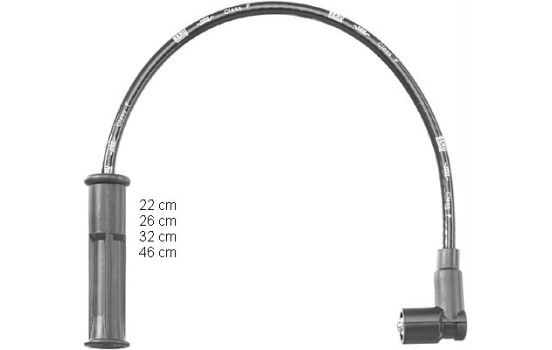 Juego de cables de bujía ZEF1546 Beru