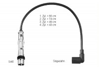Juego de cables de bujía ZEF1572 Beru