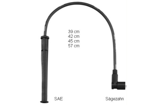 Juego de cables de bujía ZEF1602 Beru