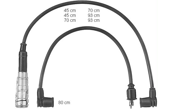 Juego de cables de bujía ZEF473 Beru