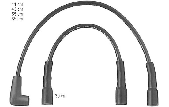Juego de cables de bujía ZEF573 Beru
