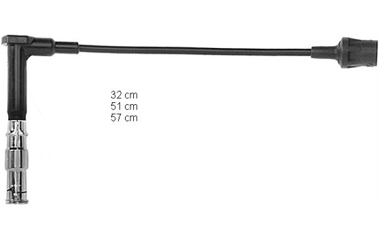 Juego de cables de bujía ZEF641 Beru