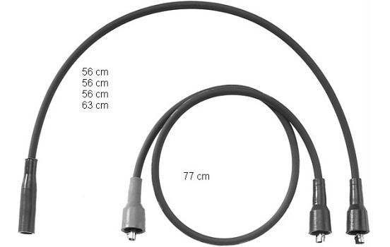 Juego de cables de bujía ZEF762 Beru