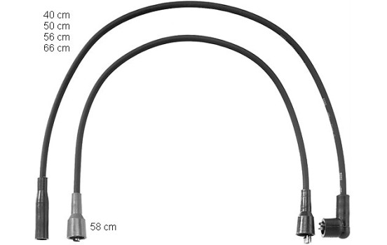 Juego de cables de bujía ZEF765 Beru
