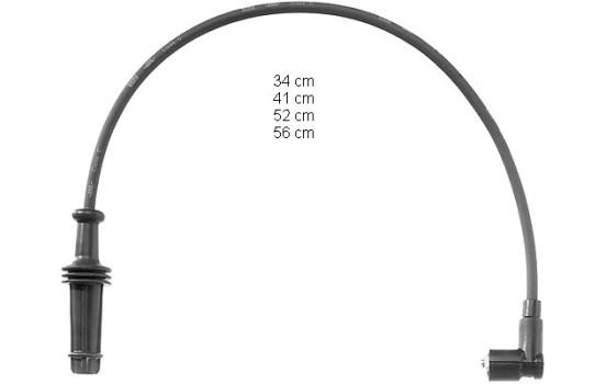 Juego de cables de bujía ZEF795 Beru