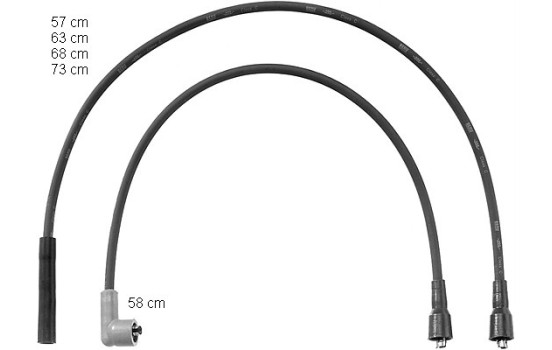 Juego de cables de bujía ZEF810 Beru