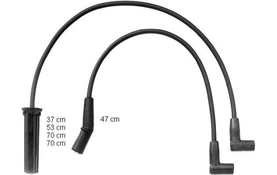 Juego de cables de bujía ZEF834 Beru, Imagen 2