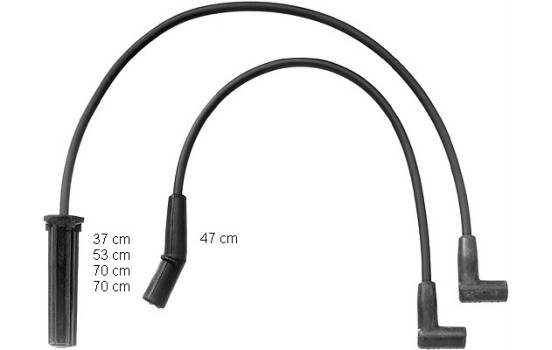 Juego de cables de bujía ZEF834 Beru
