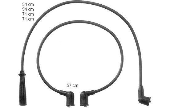 Juego de cables de bujía ZEF909 Beru
