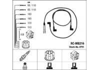 Juego de cables de bujía