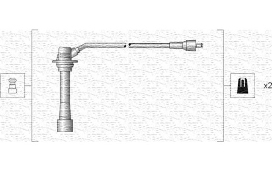 Juego de cables de bujía