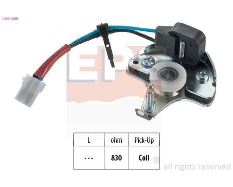 Sensor, pulso de encendido