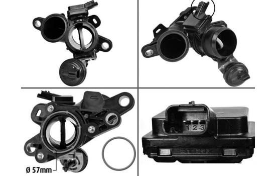 Cuerpo del acelerador 700440 Valeo, Imagen 5