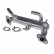 Enfriador de gases de escape ADG072503 Blue Print