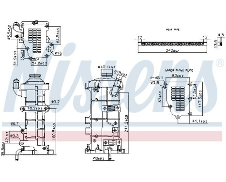 Enfriador, retorno de escape