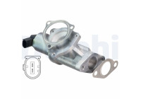 válvula EGR EG10442-12B1 Delphi