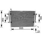 Airco condensor