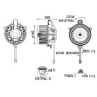 Kachel ventilator auto