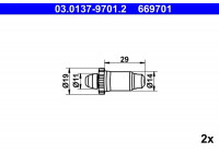 Kit de reparación, regulador automático
