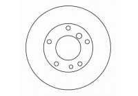 Disco de freno 15867 ABS