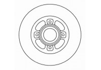 Disco de freno 16151 ABS
