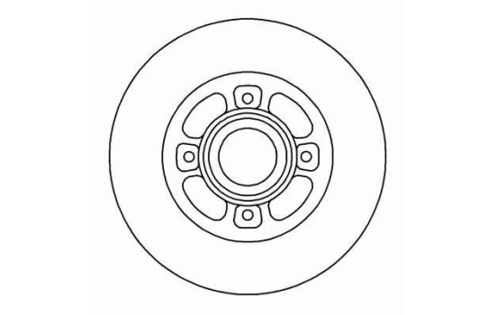 Disco de freno 16151 ABS