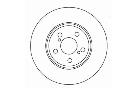 Disco de freno 16653 ABS