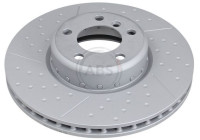 Disco de freno 18663 ABS