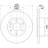 Disco de freno 55291 8DD 355 117-171 Hella