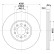 Disco de freno 8DD 355 127-581 Hella