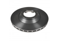 Disco de freno ADG04376 Blue Print