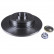 Disco de freno ADZ94334 Blue Print