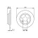 Disco de freno BD2433 Bosch, Miniatura 5