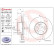 Disco de freno delantero 09.5704.20 Brembo, Miniatura 4