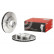 Disco de freno delantero 09584410 Brembo, Miniatura 3