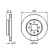 Disco de freno delantero BD573 Bosch
