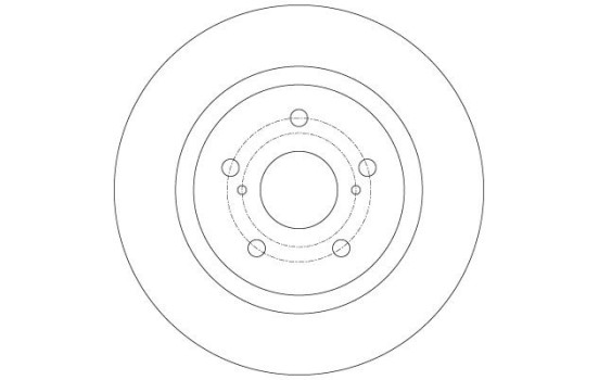 Disco de freno DF6324 TRW, Imagen 2