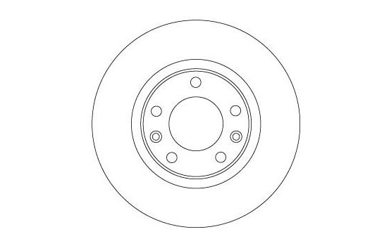 Disco de freno DF6656 TRW, Imagen 2