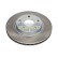 Disco de freno DI-827C Japanparts