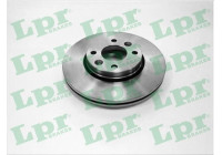 Disco de freno R1058V Lpr