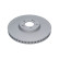 Disco de freno recubierto BR-10110-C Kavo parts, Miniatura 4